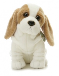 Aurora Plush 12 Bashful, Aurora Babies Basset Hound Pup