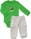 Carter's Bodysuit & Pant Set - Bananas-6M