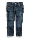 GUESS Kids Girls Daredevil Skinny Jeans, DARK STONEWASH (10)