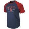 MLB Majestic St. Louis Cardinals Youth Junior League Raglan T-Shirt - Navy Blue