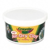 Crayola Air Dry Clay 5 Lb Bucket, White