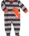 Carter's Dino Stripey Footie Pajamas