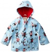 Hatley Boys 2-7 Children Rain Coat, Pirate Dogs, 6