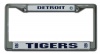 MLB Detroit Tigers Chrome License Plate Frame