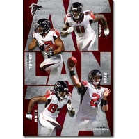 (22x34) Atlanta Falcons 2012-13 Team Football Poster