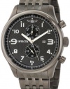 Invicta Men's 0368 II Collection Gunmetal Ion-Plated Stainless Steel Watch