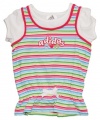 Infant Girl Rainbow Top - Adidas 12M - 12 M