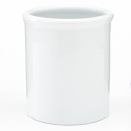 This simple yet beautiful countertop collection will compliment almost any kitchen. Dishwasher safe.