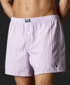 Classically styled, this boxer offers everyday comfort, made of the finest 100% rungspun cotton.