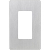 Lutron CW-1-SS 1-Gang Claro Wall Plate, Stainless Steel