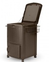 Suncast DCCW3000 Resin Wicker Cooler