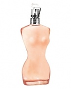 Jean Paul Gaultier pays homage to woman with his unique floral oriental scent, which comes in a sensuously curved bottle, a womans body in a corset. Jean Paul Gaultier Classique is a floral oriental composed of top notes of rose and star aniseed, heart notes of iris, orchid and orange blossom, and base notes of vanilla and woody amber