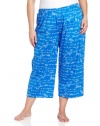 Hue Sleepwear Women's Plus-Size Artscript Capri