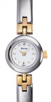 Bulova Women's 98T19 Petite Two-Tone Bracelet Watch