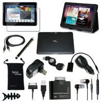 DigitalsOnDemand 14-Item Accessory Bundle for New Samsung Galaxy Tab 2 (10.1-Inch, Wi-Fi)