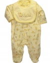 Little Me Duck Layette Yellow, 3 Months