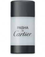 A fresh and classical scent for men with a passion for beautiful things. To indulge in Pasha de Cartier is to choose a masculine perfume that shares the serenity of elegance and an irresistible virility. 2.5 oz. 