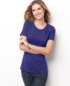 This Everyday Value short-sleeved cotton tee is such a great basic, you'll want one in every color!