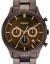 Fossil FS4670 Ansel Stainless Steel Watch - Brown