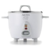 Aroma ARC-753SG 3-Cup (Uncooked) 6-Cup (Cooked) Simply Stainless Rice Cooker