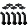 Seismic Audio 5 Black Home Ceiling Wall Home Speaker Brackets Mounts For Bose