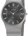 Skagen Men's SK233LSSMC Steel Black Dial Watch