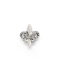 The fleur de lis bead in sterling silver adds a traditional grace note to your charm collection. Donatella is a playful collection of charm bracelets and necklaces that can be personalized to suit your style! Available exclusively at Macy's.