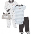 Carters 4−pc. Puppy Cuddle Me Layette Set