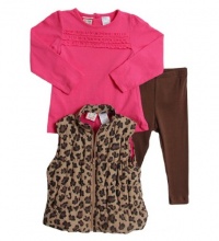 Baby Togs Baby-girls Infant Leopard Print Vest And Legging Set