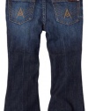 7 For All Mankind Girls 2-6X A-Pocket Slim Jean, New York Dark, 3T