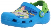 Crocs Buzz and Woody Clog (Toddler/Little Kid),Ocean/Lime,10/11 M US Little Kid