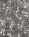 Surya Artist Studio Hand-Tufted Rug, Blue-Grey/Dark Grey/Light Grey, 5' x 8'