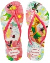 Havaianas Kids Slim Tinker Bell Flip Flop (Toddler/Little Kid),White,31-32 BR (1-2 M US Little Kid)