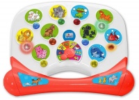 Kidz Delight Light N Sound Animals, White/Red