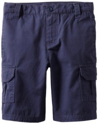 Kitestrings Boys 2-7 Little Cargo Pocket Cotton Canvas Short, Peacoat Navy, 4