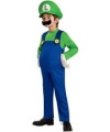 Super Mario Brothers, Deluxe Luigi Costume, Small