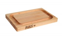 John Boos 209 Chop-N-Slice 12 by 8 by 1-Inch Cutting Board with Deep Juice Groove