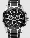 GUESS Gc Swiss Chronograph Sport Class XXL Black Ceramic Mens Watch G76002G2