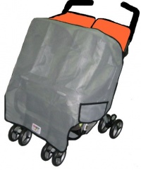 Sashas Sun, Wind and Insect Cover for Maclaren Twin Triumph and Twin Techno Double Side by Side Stroller Model