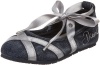 Diesel Funky' Pirouette Ballet Flat (Toddler/Little Kid),Indigo,9 N US Toddler