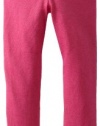 Splendid Littles Girls 2-6X Neon Stitch Jegging, Dragonfruit, 4/5