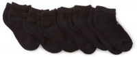 Champion Boys 8-20 Six Pack Low Cut Socks, Black, Small