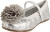 Stride Rite Buffy Ballet Flat (Toddler/Little Kid/Big Kid),Silver,12 M US Little Kid