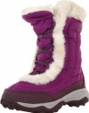 The North Face Nuptse Fur II Boot - Girls' Premiere Purple/Baroque Purple, 6.0