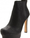 Vince Camuto Women's Baileys Ankle Boot,Black/Silk Goat/Elastic,10 M US