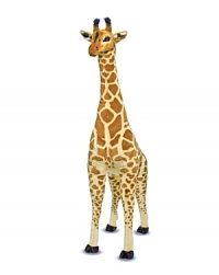 A plush five foot tall giraffe that will sure to impress your little one.