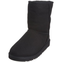 UGG Australia Children's Classic Suede Boots,Black,1 Child US