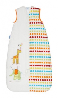 Grobag Baby Sleeping Bag 2.5 Tog, Dotty Day Out, 6-18 Months