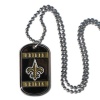 NFL New Orleans Saints Dog Tag Necklace