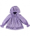 Hawke & Co. Love the Rain Rain Jacket (Sizes 2T - 4T) - violet, 3t